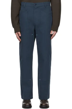 UNIFORM Double Knee Stud Trousers
