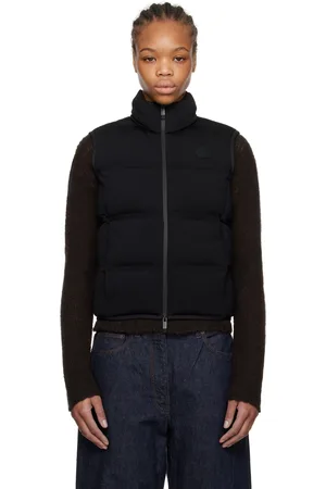 Moncler Black Quilted Down Vest