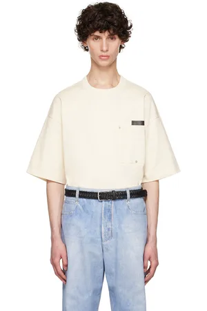 Bottega Veneta Off-White Pocket T-Shirt