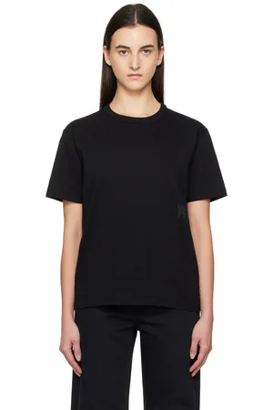 Alexander Wang Black Puff Logo T-shirt
