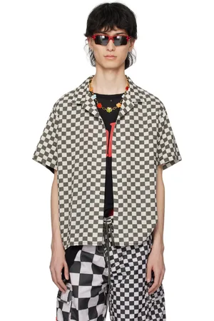 ERL Gray Check Shirt