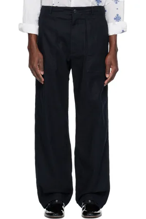 ENGINEERED GARMENTS Navy Fatigue Trousers