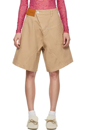 J.W.Anderson Tan Twisted Workwear Shorts