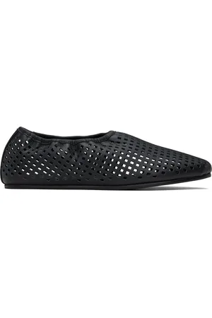 St Agni Perforated Ballerina Flats