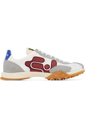 Eytys White & Gray Eros Sneakers