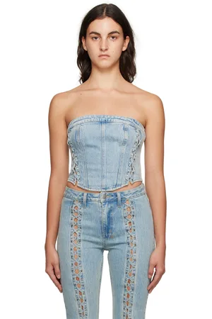 KSUBI Blue Soho Dove Corset