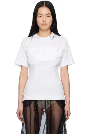 Simone Rocha Balconette Bust Detail T-shirt
