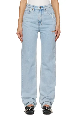 KSUBI Blue Playback Rollin Kut Out Jeans