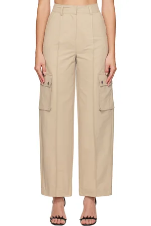 HAN Kjøbenhavn Beige Baggy Trousers