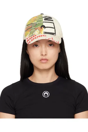 Marine Serre Off-White Regenerated Tote Bags Baseball Cap