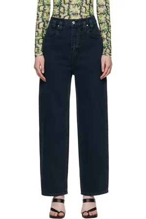 ECKHAUS LATTA Black Baggy Jeans