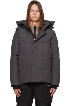 Canada Goose Gray Wyndham Down Jacket
