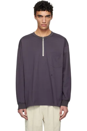 NANAMÍCA Purple Half Zip L/S T-shirt