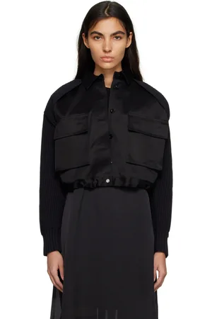 SACAI Black Chino Shirt