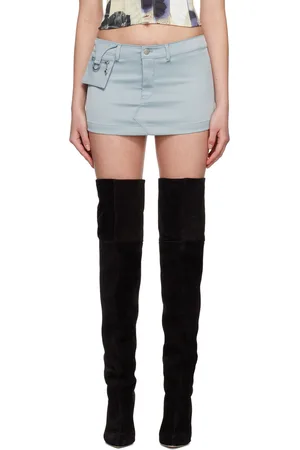 Miaou Blue Hannah Jewett Edition Mac Miniskirt