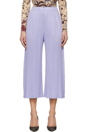 PLEATS PLEASE ISSEY MIYAKE Purple Monthly Colors February Trousers