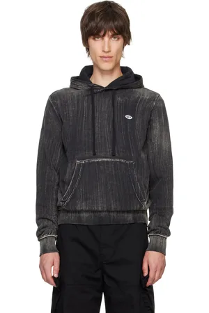 Diesel Black S-Ginn-Hood-K43 Hoodie