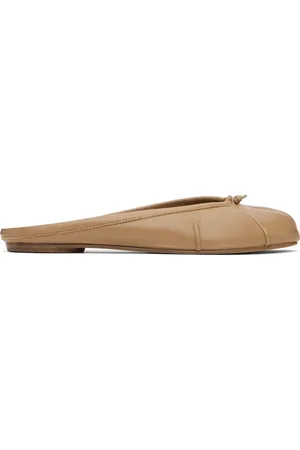 Maison Margiela Brown Tabi Ballerina Flats