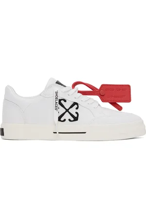 OFF-WHITE White New Low Vulcanized Sneakers