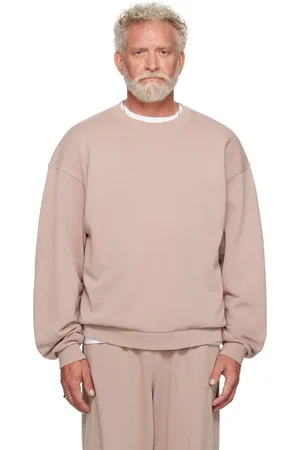 SKIMS Taupe Terry Relaxed Crewneck Sweatshirt