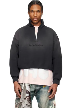 Acne Studios Navy Logo Sweatshirt