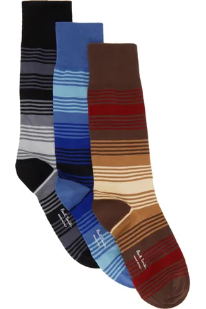 Paul Smith Three-Pack Multicolor Isodore Socks