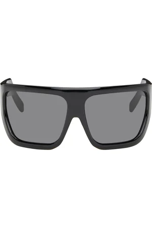 Rick Owens Black Davis Sunglasses