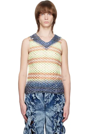 PONDER.ER Multicolor V-Neck Vest