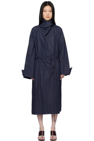 LE 17 SEPTEMBRE Cowl Neck Long Coat