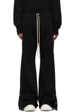 Rick Owens Black Porterville Pusher Trousers