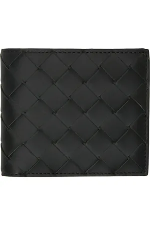 Bottega Veneta Khaki Intrecciato Bi-Fold Wallet