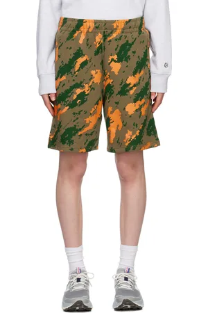 Billionaire Boys Club Khaki Camo Print Shorts