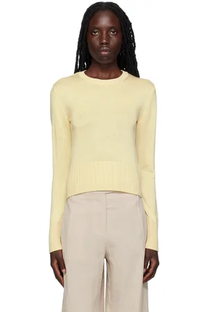 Totême Beige Crewneck Sweater