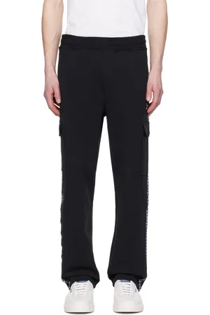 HUGO BOSS Black Graphic Trim Sweatpants