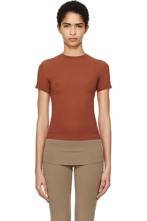 SKIMS Brown Fits Everybody T-shirt