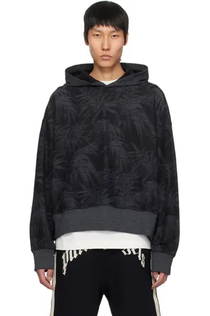 Palm Angels Gray Palms Hoodie