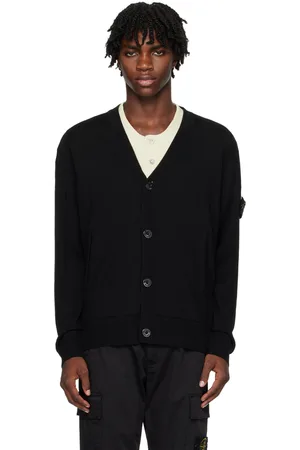 Stone Island Black Patch Cardigan