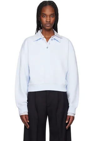 Filippa K Blue Sweatshirt Polo