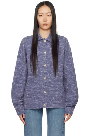 THE ELDER STATESMAN Blue Jasper Shirt