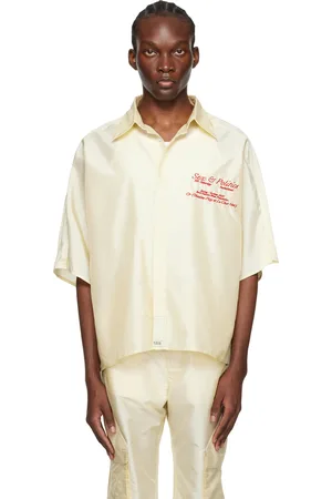 Mr. Saturday Off-White Embroidered Shirt