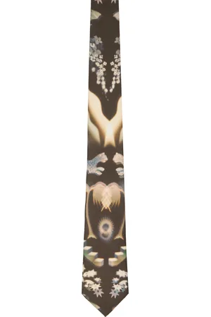 Paul Smith Brown Lumiere Print Tie