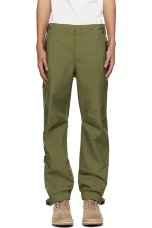 Moncler Khaki Waterproof Trousers