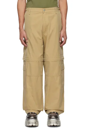 VTMNTS Beige Convertible Trousers