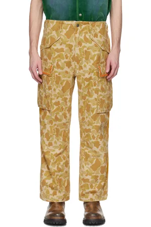 Cout de la Liberte Yellow Cooper Camouflage Cargo Pants
