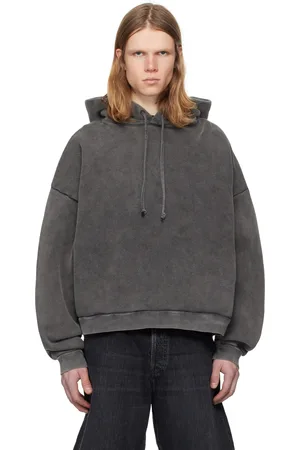 Acne Studios Black Logo Patch Hoodie