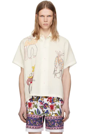 HARAGO Embroidered Cowboy Shirt