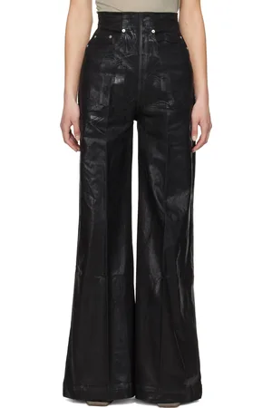 Rick Owens Black Hollywood Dirt Cooper Jeans