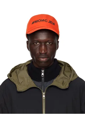 Moncler Orange Baseball Cap