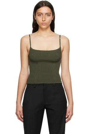 MISBHV Khaki Square Neck Camisole