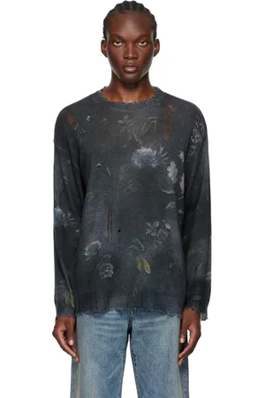 R13 Gray Boyfriend Sweater